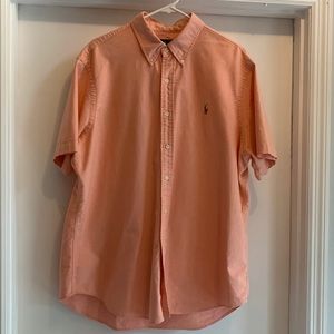 Ralph Lauren Men’s Short Sleeve Button Down Size XL